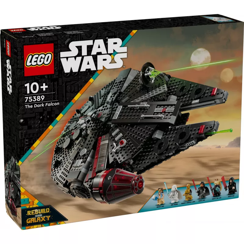 LEGO Star Wars o Dark Falcon brinquedo de construção para crianças 75389