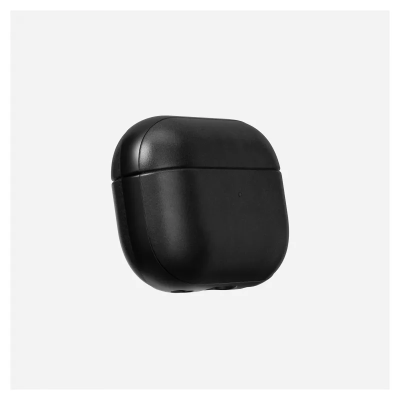Capa Nomad Modern Leather Case — couro, microfibra, policarbonato, preto