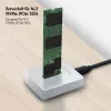 Docking station 1 porta USB 3.2, M.2 NVMe