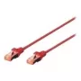 Cabo de rede Ethernet Digitus DK-1644-0025/R vermelho