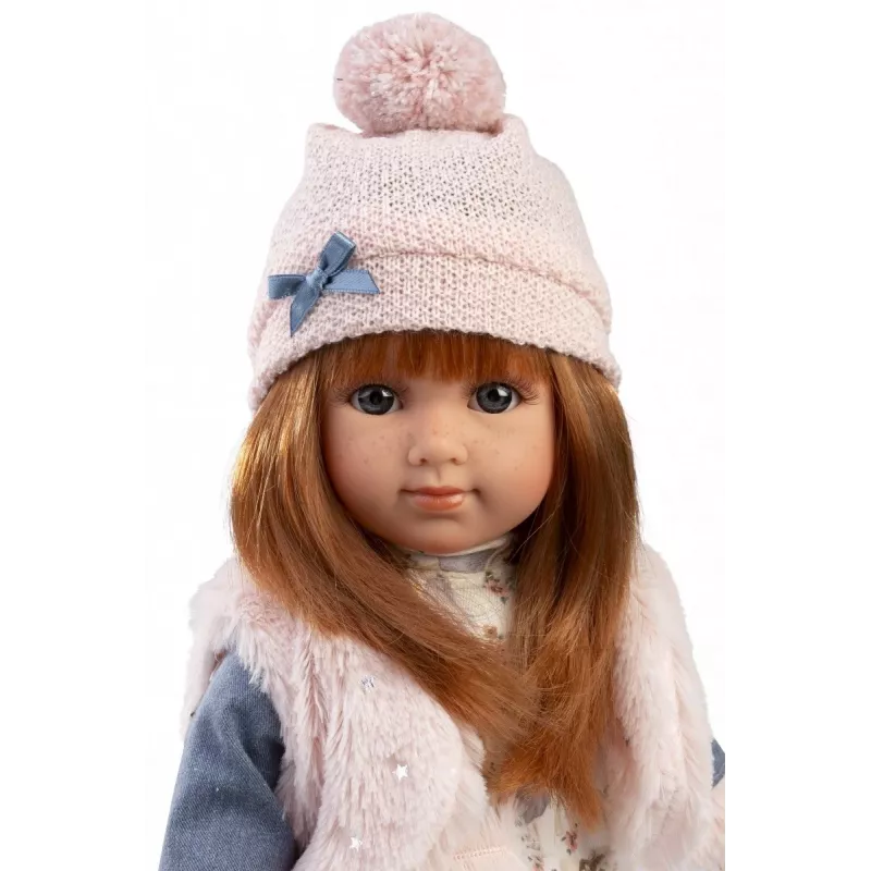 Boneca Llorens Nicole 35 cm – características realistas, corpo macio, boneca bebé