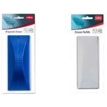 Recargas para apagador de quadro branco Nobo (10 unid.) para 1901433, Cinzento, 20 g, 10 unid.