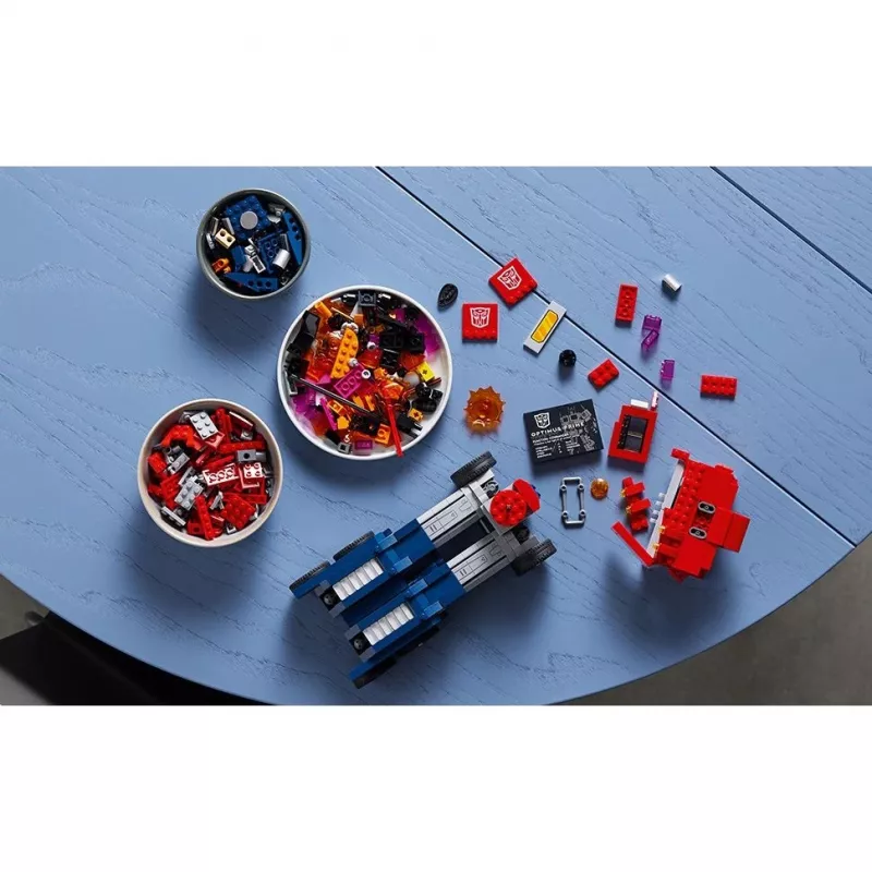 LEGO® 10302 Icons Optimus Prime, conjunto de modelo robô Transformers