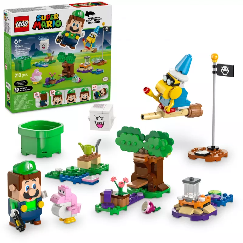 Conjunto de construção LEGO 71440 Super Mario figura interativa LEGO Luigi