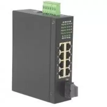 Switch de rede ROLINE Industrial Switch 7x RJ-45 1x SC não gerido, full duplex