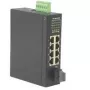 Switch de rede ROLINE Industrial Switch 7x RJ-45 1x SC não gerido, full duplex