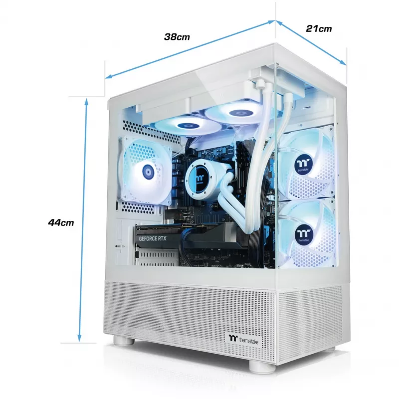 Thermaltake FTW V170A 5060Ti Snow branco/transparente Windows 11 Home