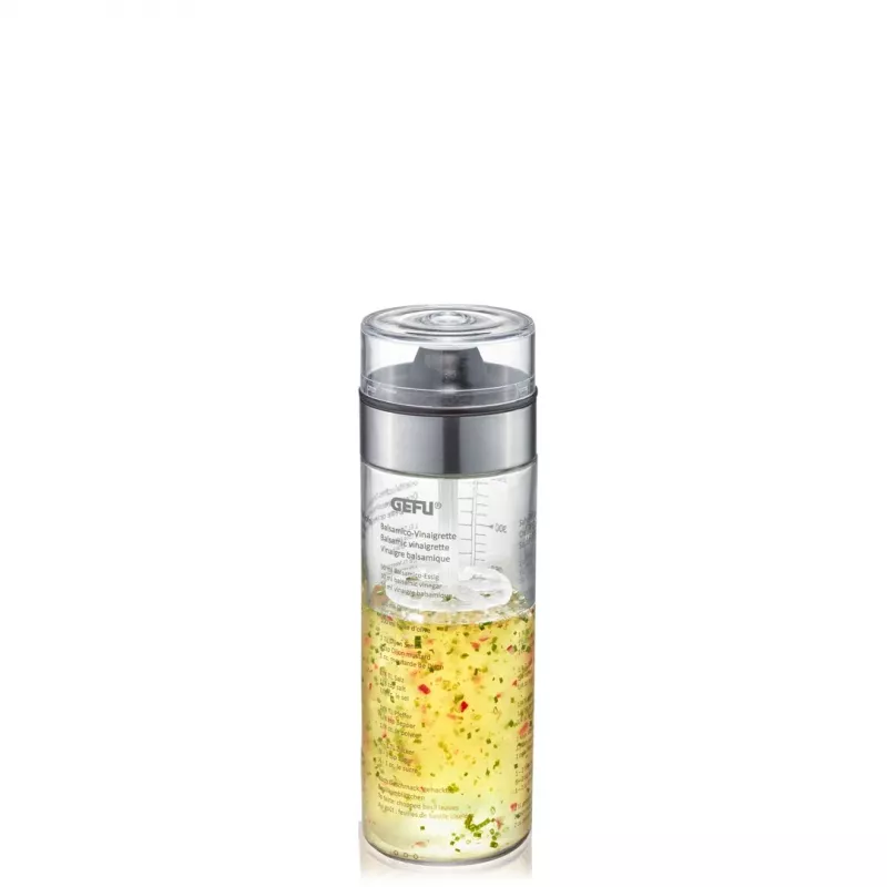 GEFU MIX G-14491 Shaker de vidro para temperos, 500 ml