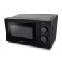 Esperanza ESTOFADO EKO011K micro-ondas solo, de bancada, 20 l, 700 W, 5 níveis de potência, prato rotativo de 24,5 cm, preto