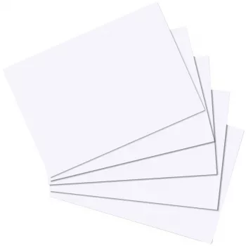 Ficha Herlitz 10621423 branco 100 unidade(s) (10621423)