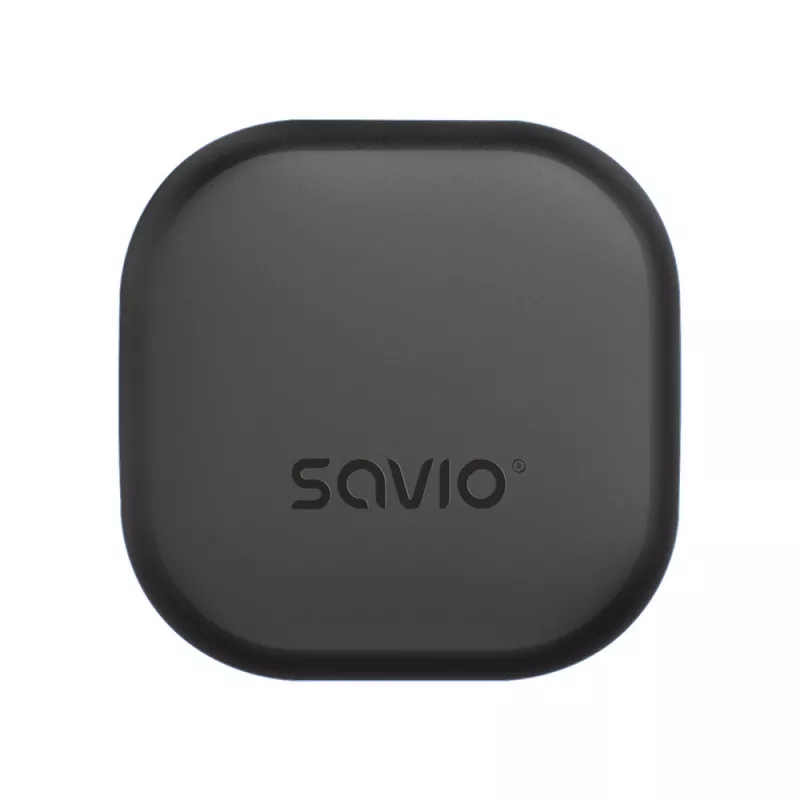 Headset in-ear TWS SAVIO TWS-12, Bluetooth 5.3, microfone integrado, preto