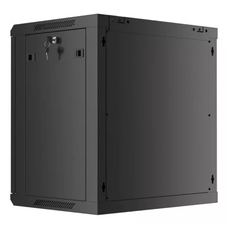 Armário de parede Lanberg WF01-6412-23B 12U preto IP20