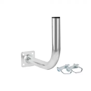 Suporte de varanda Extralink L300 300mm com abraçadeiras em U M8