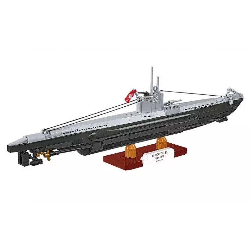 Conjunto de construção Cobi Submarino U-52 – conjunto de modelo de 474 peças