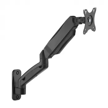 Suporte de parede com braço de mola para monitor 17-32 polegadas, preto