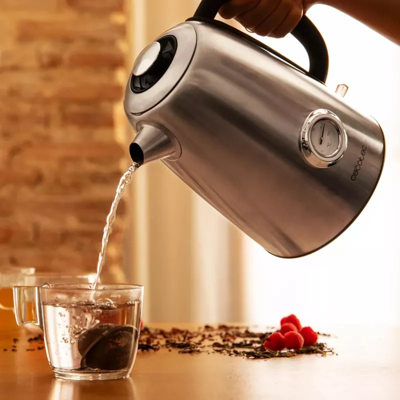 Cecotec ThermoSense 620 Vintage chaleira elétrica, 1,7 L, 2200 W