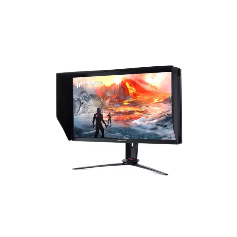 Monitor de computador Acer Predator XB273KV4bmiiprx 27 polegadas IPS 4K UHD 3840×2160 1 ms LED preto, altifalantes integrados, VESA, altura ajustável