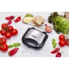 Máquina de sanduíches Adler AD 3015 750 W preto prateado