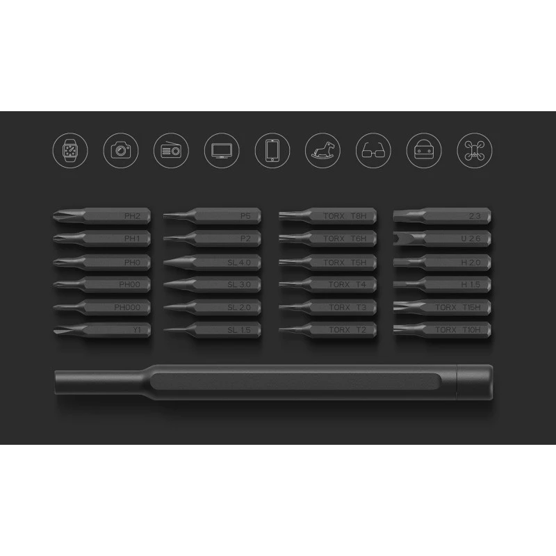 Conjunto de chaves de fendas de precisão Xiaomi Mi 24 em 1