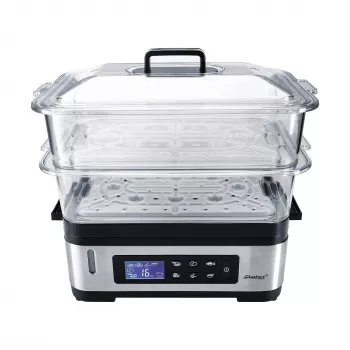 Vaporizador Steba DG 2 (1200 Watt, aço inoxidável / preto) (05.22.00)