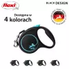Flexi Automatic Leine Preto Design S 5 m, Azul