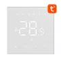 Termostato inteligente Avatto WT410-BH-3A-W WiFi para caldeira a gás, programável, conectividade Wi‑Fi