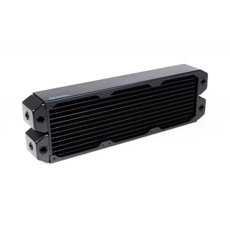 Alphacool NexXxoS UT60 14390 radiador Dual-Flow totalmente em cobre, 360 mm, preto