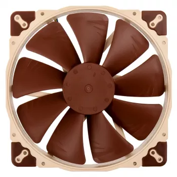 Ventoinha de caixa de computador Noctua NF-A20 5V PWM, 200 mm, 5 V, PWM, 350–800 rpm, 146,9 m³/h, 18,1 dB, rolamento SSO