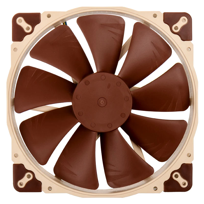 Ventoinha de caixa de computador Noctua NF-A20 5V PWM, 200 mm, 5 V, PWM, 350–800 rpm, 146,9 m³/h, 18,1 dB, rolamento SSO