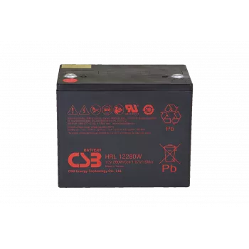 Bateria CSB Battery 12V 6Ah 25W Pb F2 | HRL1225W