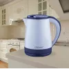 Chaleira elétrica Maestro MR-037 1,2 L 1630 W aço inoxidável, azul, base 360°