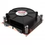 Dissipador de ar Akasa AK-CC7401BP01 7,5 cm Preto Rolamento de esferas duplo