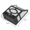 Lâmpada solar de jardim MACLEAN MCE171 conjunto de 2 luzes exteriores LED solares