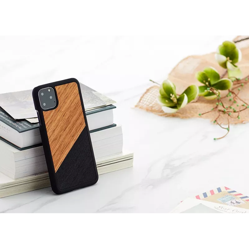 Capa para smartphone man and wood para iPhone 11 Pro Max — Western preto