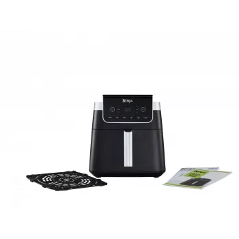 Fritadeira Ninja AF180EU individual 6,2 L 2000 W fritadeira de ar quente preta