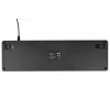 Teclado com fios CK-400 preto-cinzento