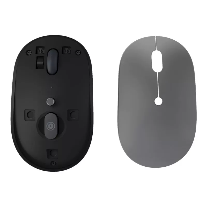 Rato Lenovo Go escritório ambidestro RF Wireless ótico 2400 DPI