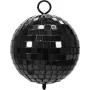 Bola de espelhos EUROLITE 10 cm preta — bola de discoteca 10 cm (EUROLITE 50120052)
