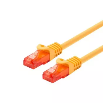 Cabo de rede LOGON Cat6 UTP 7 m, RJ-45 para RJ-45, amarelo