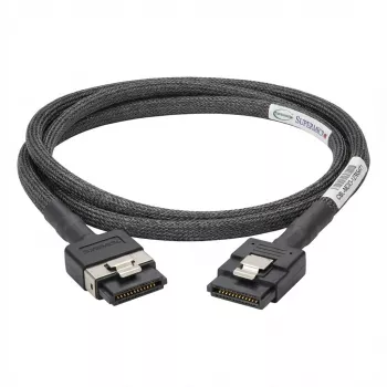 Supermicro Inc. CBL-MCIO-1270S4T1, MCIO x8 para SlimSAS x8, 70 cm, 32AWG, 85Ohm, RoHS (CBL-MCIO-1270S4T1)