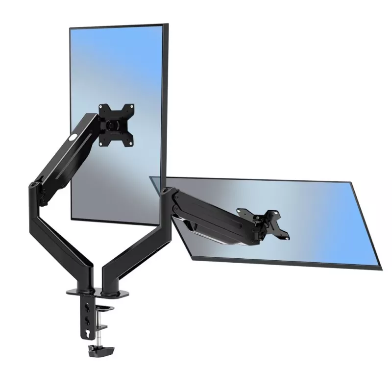Suporte de secretária para monitor Esperanza ERW020 27 polegadas preto regulável em altura