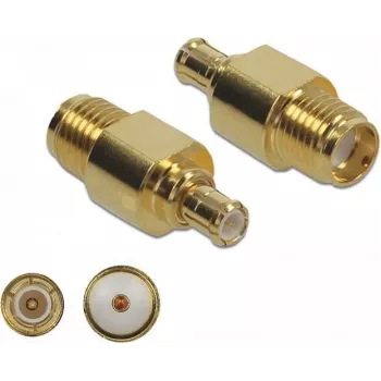 Adaptador de cabo DeLOCK 89959 SMA MCX dourado