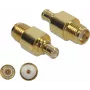 Adaptador de cabo DeLOCK 89959 SMA MCX dourado
