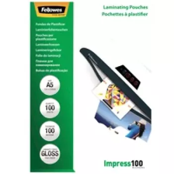 Película de plastificação GLOSSY/A5 100 100 unidades 5351002 Fellowes