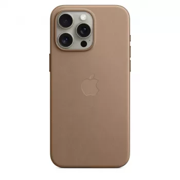 Capa FineWoven com MagSafe para Apple iPhone 15 Pro Max – Taupe