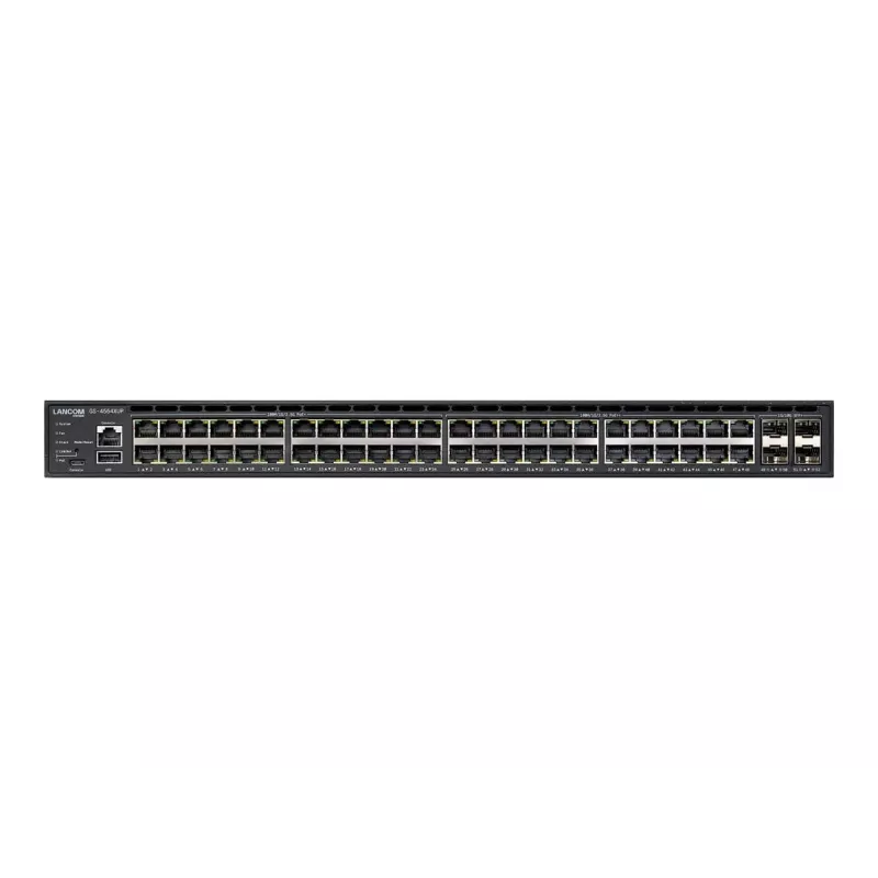 LANCOM GS-4554XUP - Switch - L3 - gerido - 24 x 100/1000/2,5G (PoE++) + 24 x 10/100/1000 (PoE+) + 4 x SFP+ + 2 x QSFP+ - Desktop, montagem em rack - PoE++ (1440 W) (61884)