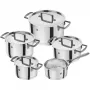 Conjunto de panelas Zwilling BELLASERA 5 peças, aço inoxidável 18/10 (71160-005-0)