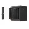 Rack de parede Lanberg WF11-3306-10B 6U preto capacidade 30 kg