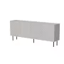 Cómoda Cama Meble LUCCA 4D — 200 x 40 x 80 cm, caxemira, aglomerado