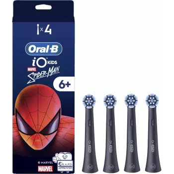 Cabeças de escova de substituição para crianças Oral‑B iO Kids Refills Spiderman — 4 cabeças de escova